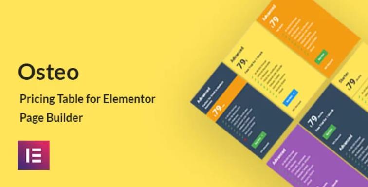 Osteo Pricing Table for Elementor – 定价表样式插件
