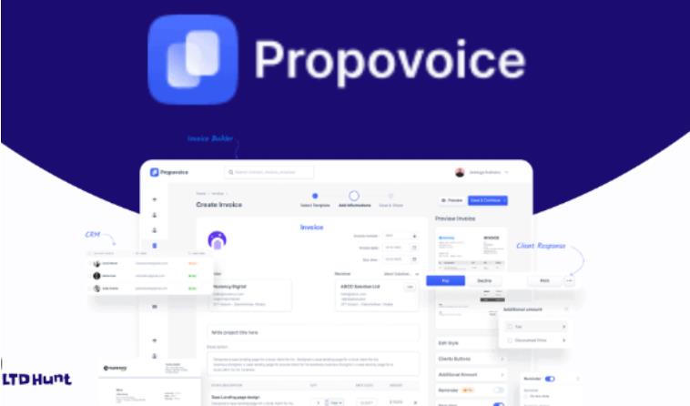 Propovoice Pro – 客户项目评估发票管理 – v1.3.2