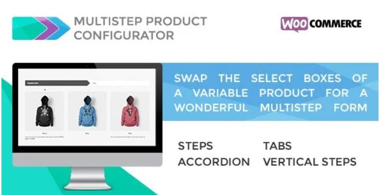 Multistep Product Configurator for WooCommerce – 可变属性转换插件 – v1.2.5