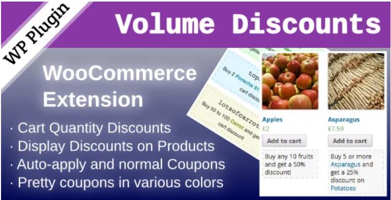 WooCommerce Volume Discount Coupons 批量优惠券插件 – v1.7