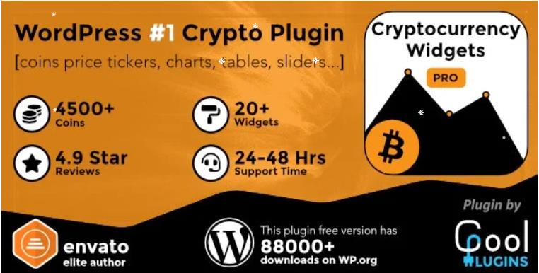 Cryptocurrency Widgets Pro – 加密货币小工具专业版 – v2.9