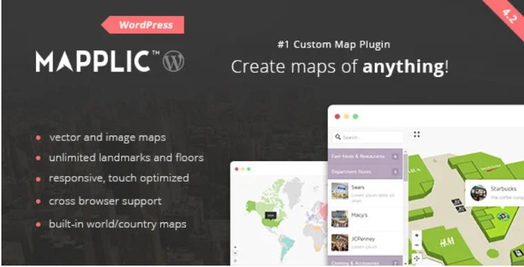 Mapplic – 交互式地图WordPress插件 – v7.1