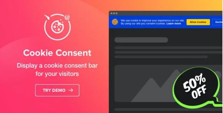 Cookie Consent – WordPress Cookie 插件 – v1.1.1