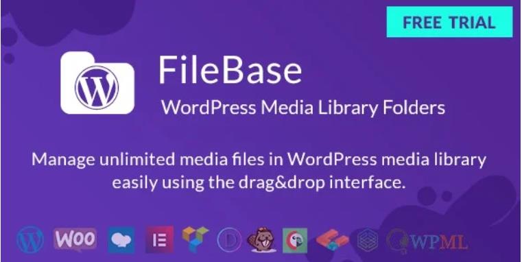FileBase – 媒体库文件夹管理WordPress插件 – v2.0.5