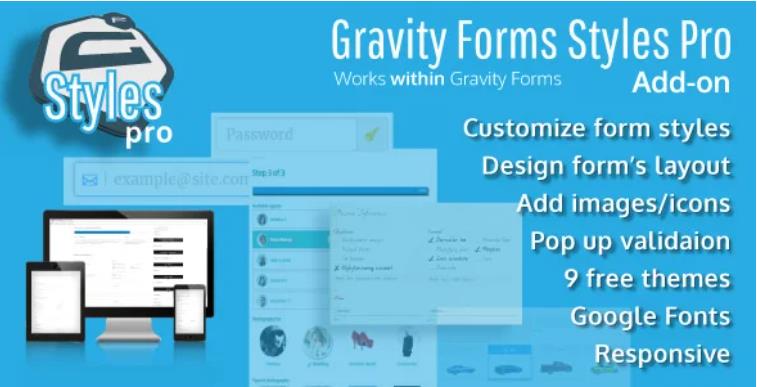 Gravity Forms Styles Pro Add-on 重力表单附加组件 – v2.7.3