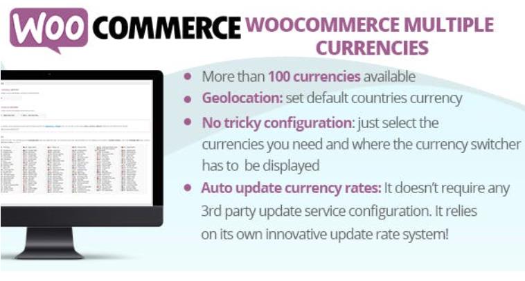 WooCommerce Multiple Currencies 多币种插件 – v5.2