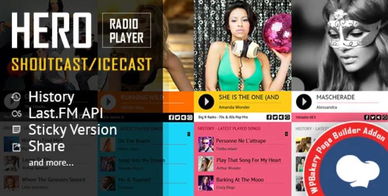 Hero – Shoutcast and Icecast Radio Player VC扩展 – v4.1.