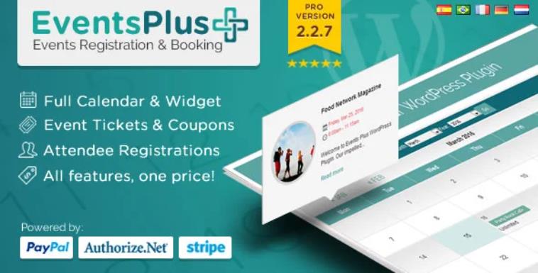 Events Calendar 活动预订WordPress插件 – v3.1.2