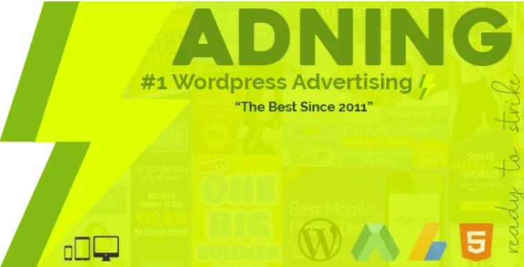 Adning Advertising – 广告管理WordPress插件 – v1.5.9