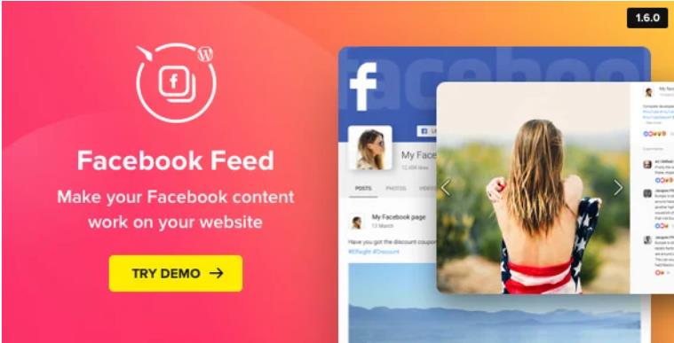 WordPress Facebook Plugin – Facebook Feed 小工具 – v1.15.0