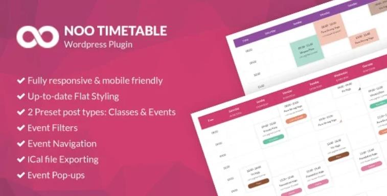 Noo Timetable – 计划任务日程安排插件 – v2.0.6.3