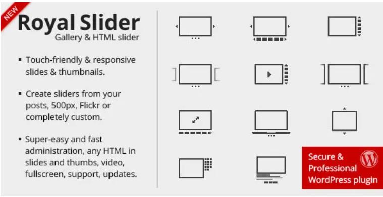 RoyalSlider – 触屏相册幻灯片插件 – v4.0