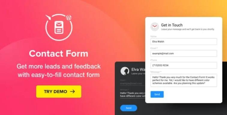 Contact Us Form – WordPress 联系表格插件 – v2.3.1