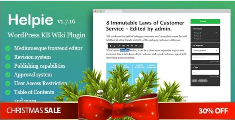 WordPress Knowledge Base Plugin 知识库WiKi插件 – v1.9.5