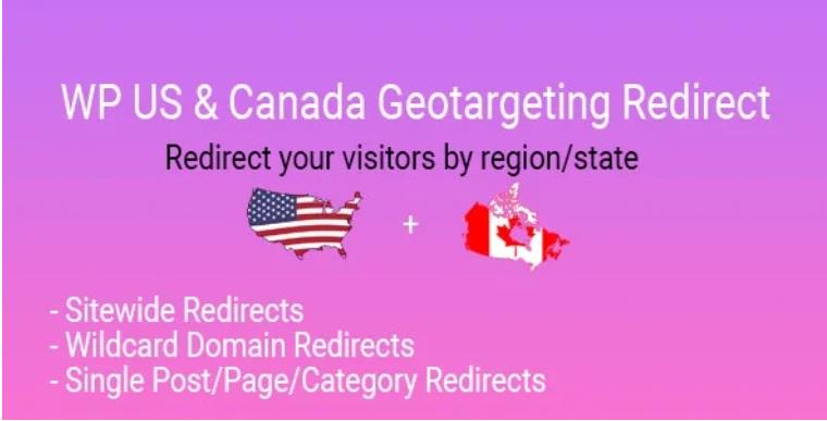 WP US&Canada State Geotargeting Redirect 访客位置
