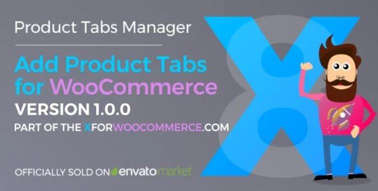 Add Product Tabs for WooCommerce 产品选项卡插件 – v1.3.2