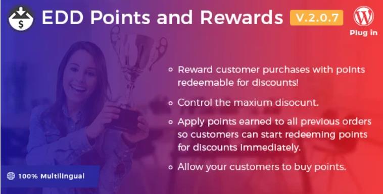 Easy Digital Downloads – 积分奖励扩展插件 – v2.1.10