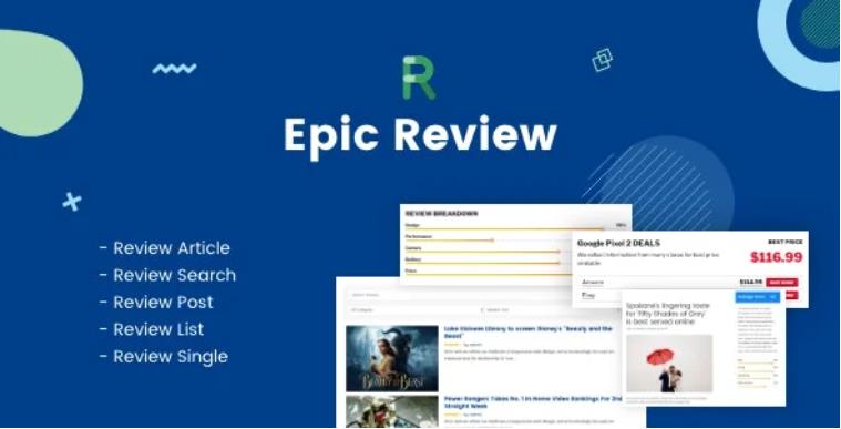 Epic Review – Elementor/WPBakery可视化评论扩展插件 – v1.0.2