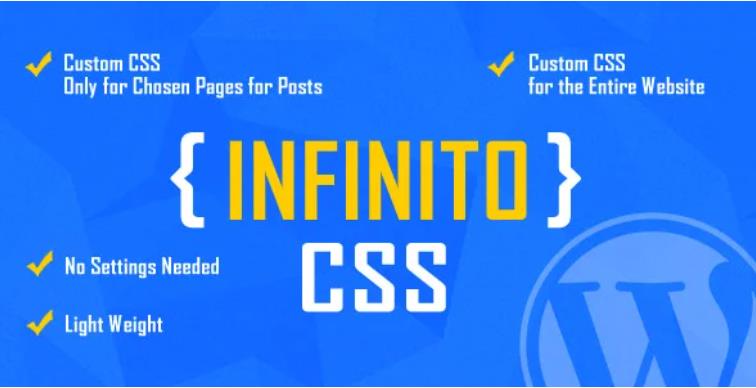 INFINITO – 页面文章选择自定义CSS插件 – v1.2