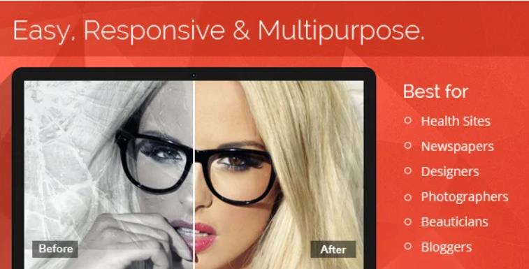 Multipurpose Before After Slider 图片拉幕对比插件 – v2.7.4