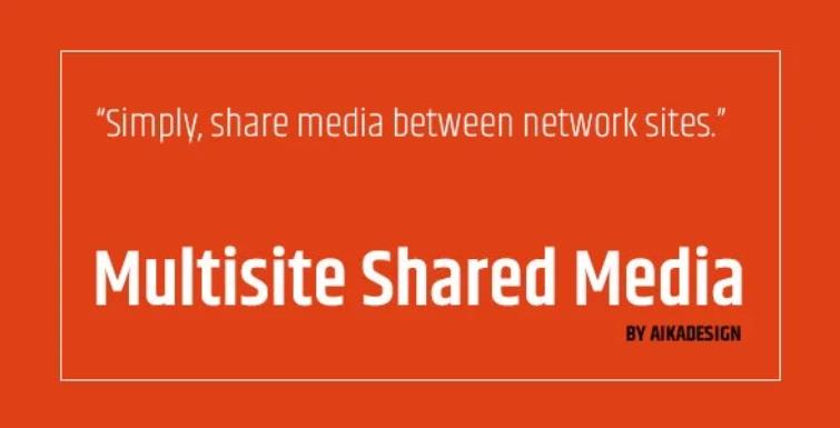 WordPress Multisite Shared Media 多站点共享媒体库插件 – v1.3.1