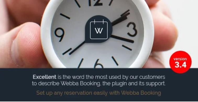 Webba Booking – 预约预订WordPress插件 – v3.8.28