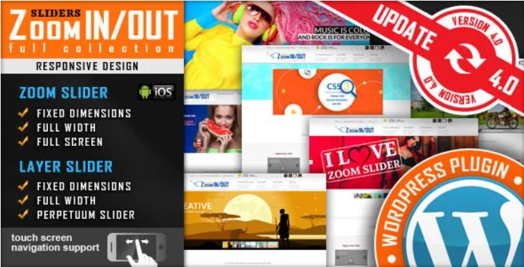 Responsive Zoom In/Out Slider – 放大/缩放幻灯片插件 – v4.2.9