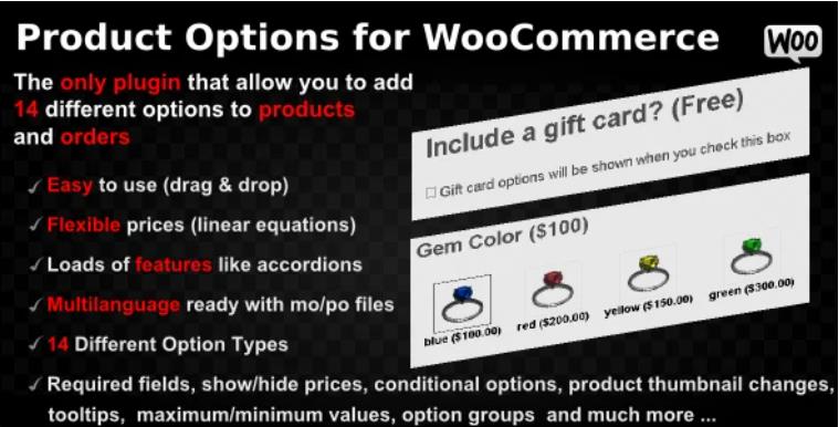 Product Options for WooCommerce v5.6 – 产品选项WordPress插件