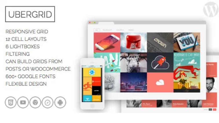 UberGrid – 响应式WordPress网格构建器 – v2.9.4.5