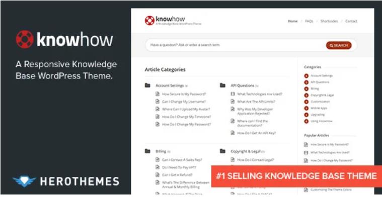 KnowHow – 维基百科知识库WordPress插件 – v1.1.17