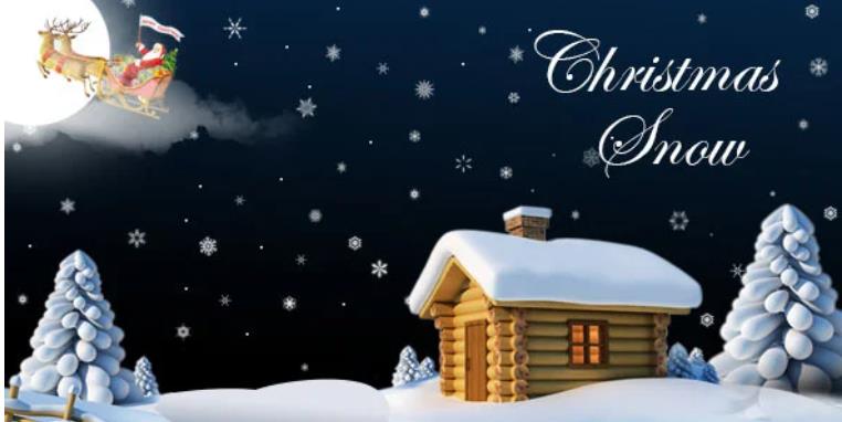 3D雪花圣诞春节新年 Snow 3D WordPress插件