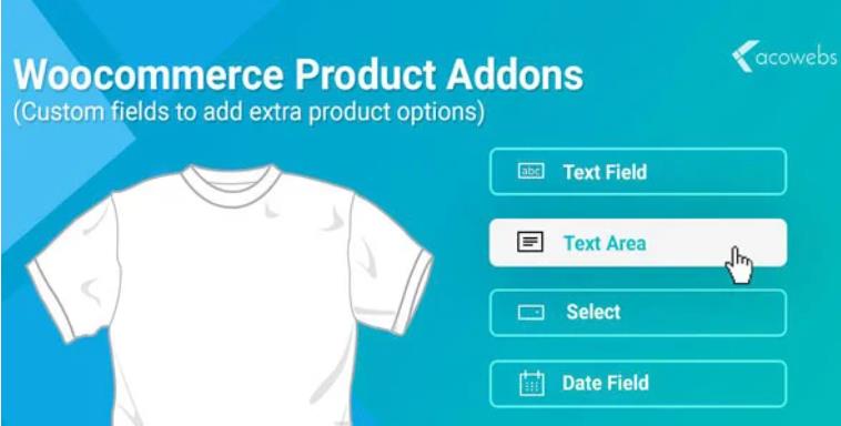 Woocommerce Custom Product Addons 产品定制T恤衫图案定制插件 – v3.9.2