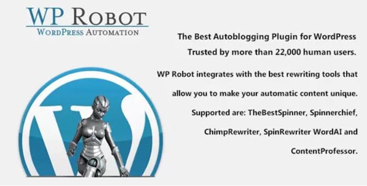WP Robot – WordPress最佳自动网站更新插件 – v5.37