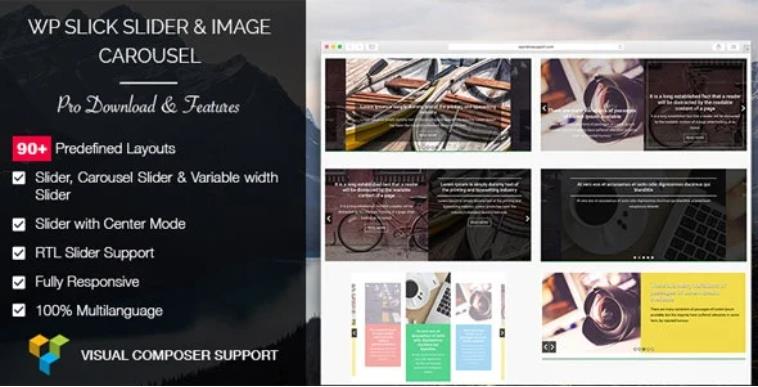 WP Slick Slider and Image Carousel Pro 幻灯片轮播滑块插件 – v1.5.2