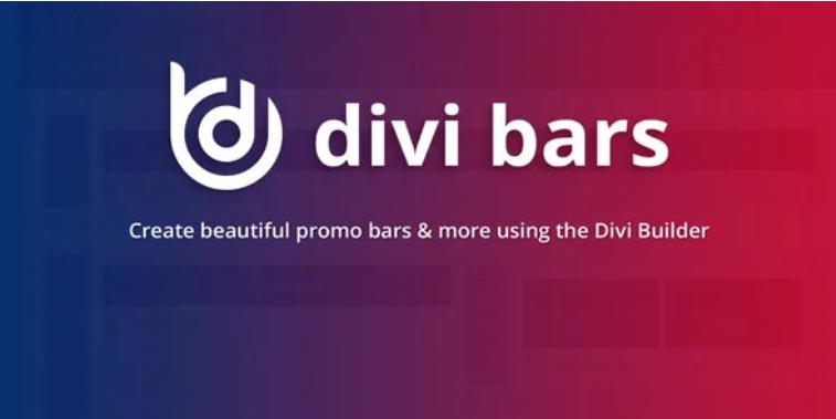 Divi Bars 通知栏顶部栏WordPress插件 – v1.8.5