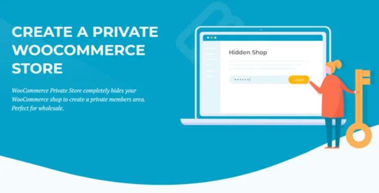 WooCommerce Private Store 私密商店密码访问WordPress插件 – v1.5