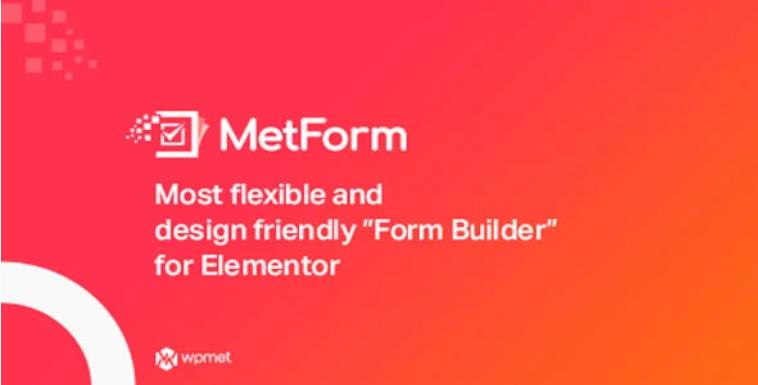 MetForm Pro – Elementor 高级可视化表单构建器扩展插件 – v3.1.3