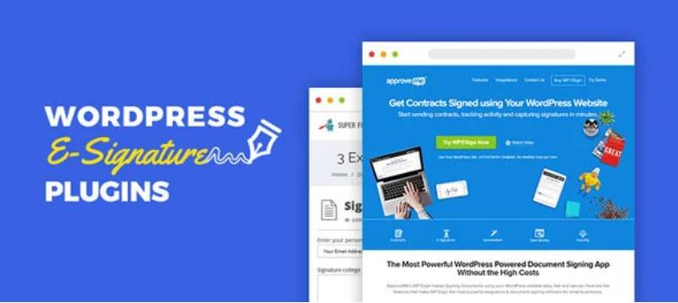 WP E-Signature + Addons WordPress签名插件 – v1.5.5.2