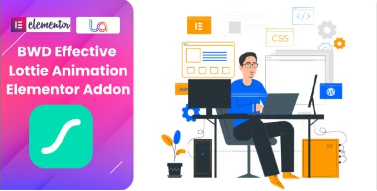 Effective Lottie Animation Addon For Elementor 元素动画插件