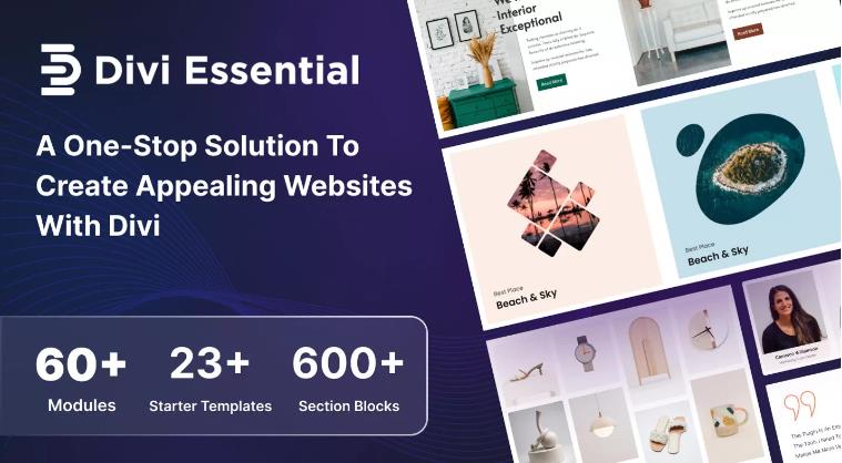 Divi Essential – Divi 编辑器扩展插件 – v4.7.2