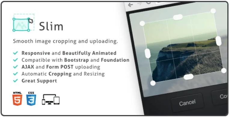 Slim Image Cropper – 图片上传裁剪插件 – v1.9.0