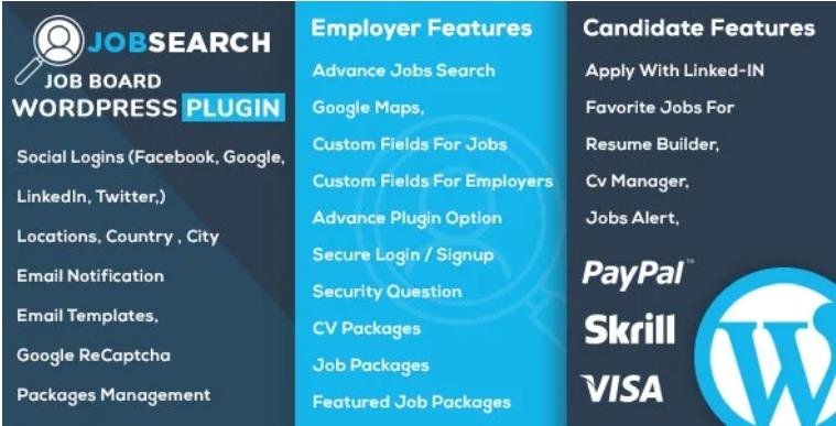 JobSearch – 求职招聘工作发布WordPress插件 – v2.2.4