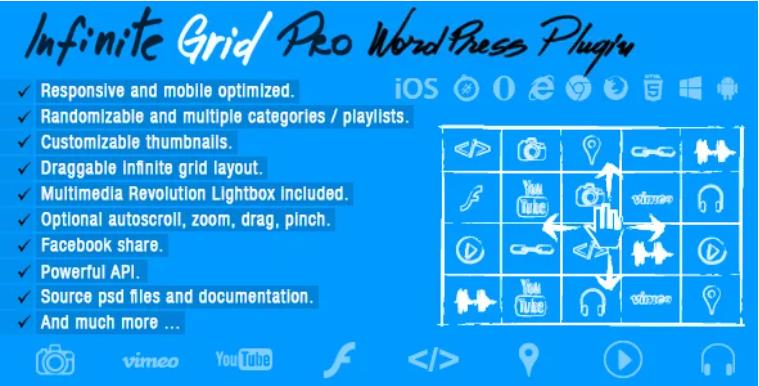 Infinite Grid Pro – 无限网格WordPress插件 – v3.1