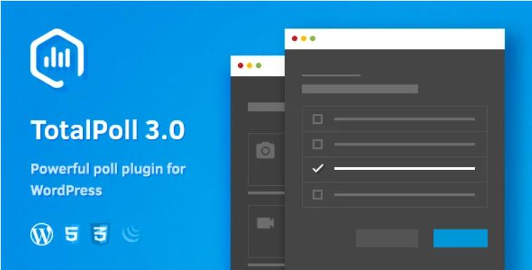 TotalPoll Pro – 民意调查问卷WordPress插件 – v4.8.7