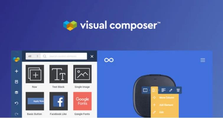 Visual Composer Premium 拖拽式可视化编辑器扩展插件 – v22.0