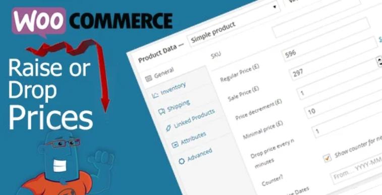 WooCommerce Drop / Raise Prices 限时定价促销插件 – v1.1.20