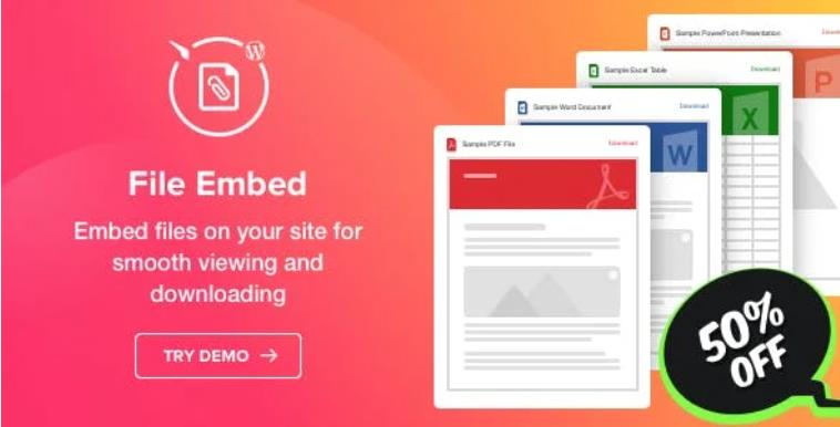 File Viewer – WordPress 文件嵌入插件 – v10.8.3