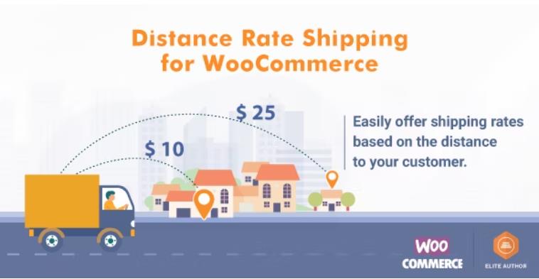 Distance Rate Shipping for WooCommerce – 物流仓储运费计算插件