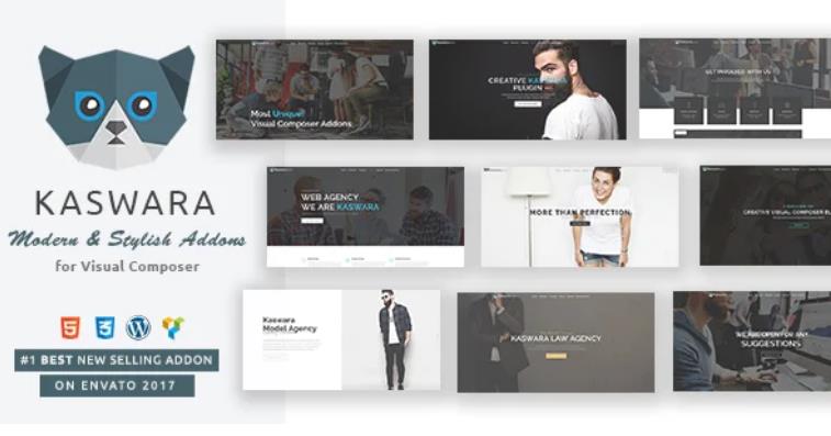 Kaswara – Modern Visual Composer Addons 可视化编辑器扩展 – v3.0.1