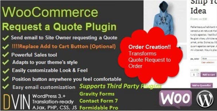 WooCommerce Request a Quote 询价插件 – v2.61